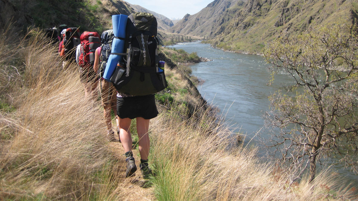 Backpacking on the Snake River