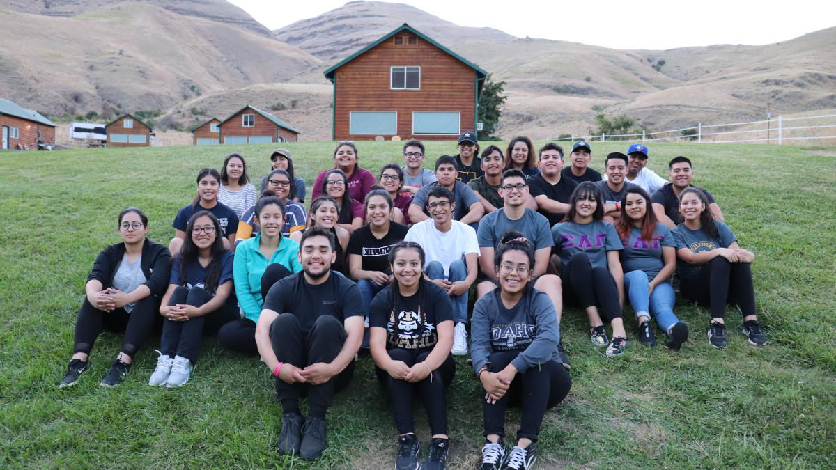 Multicultural Student Leaders representing their organizations at the UNITY retreat in September 2018.