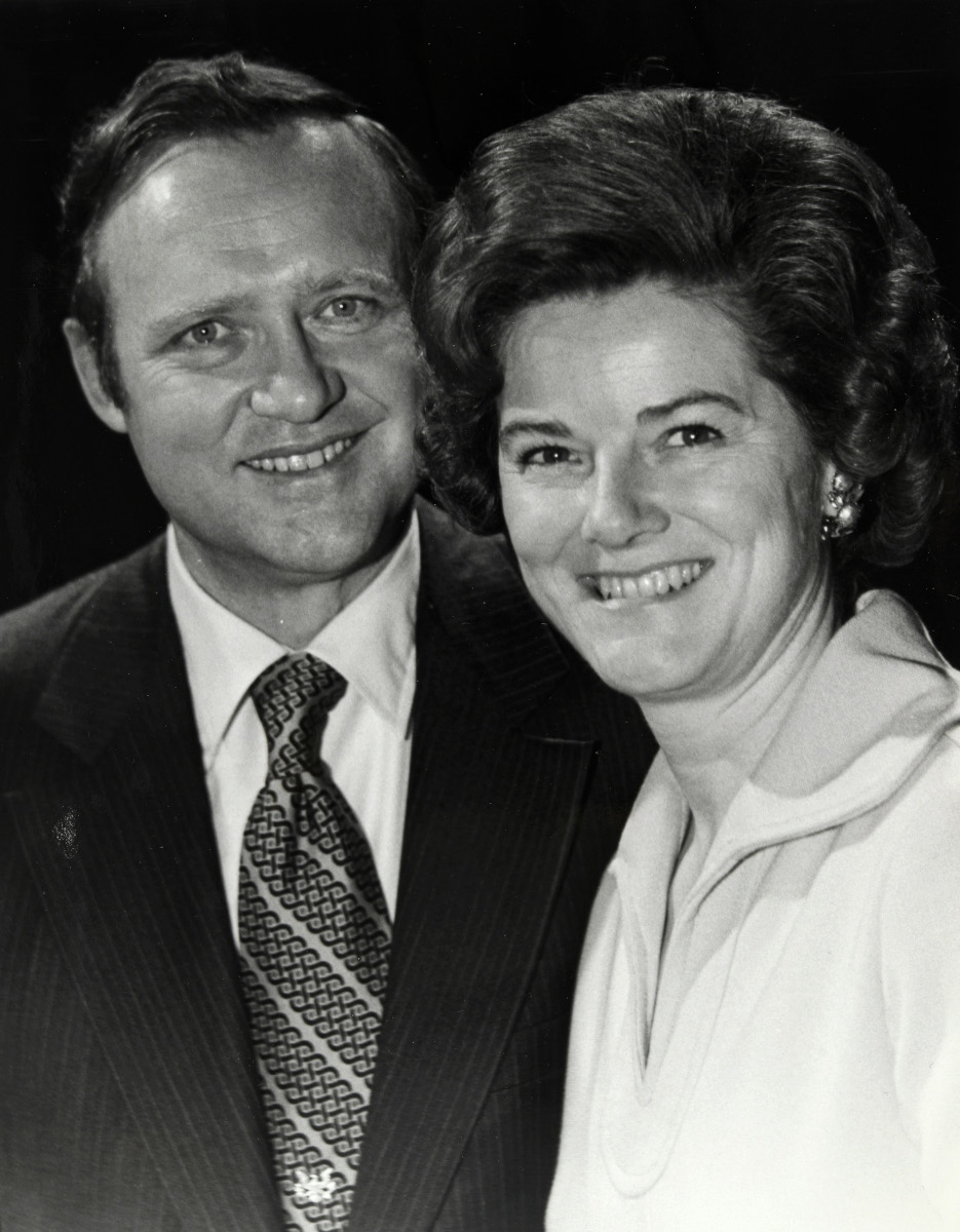 Portrait of Jim and Louise McClure from the 1970s