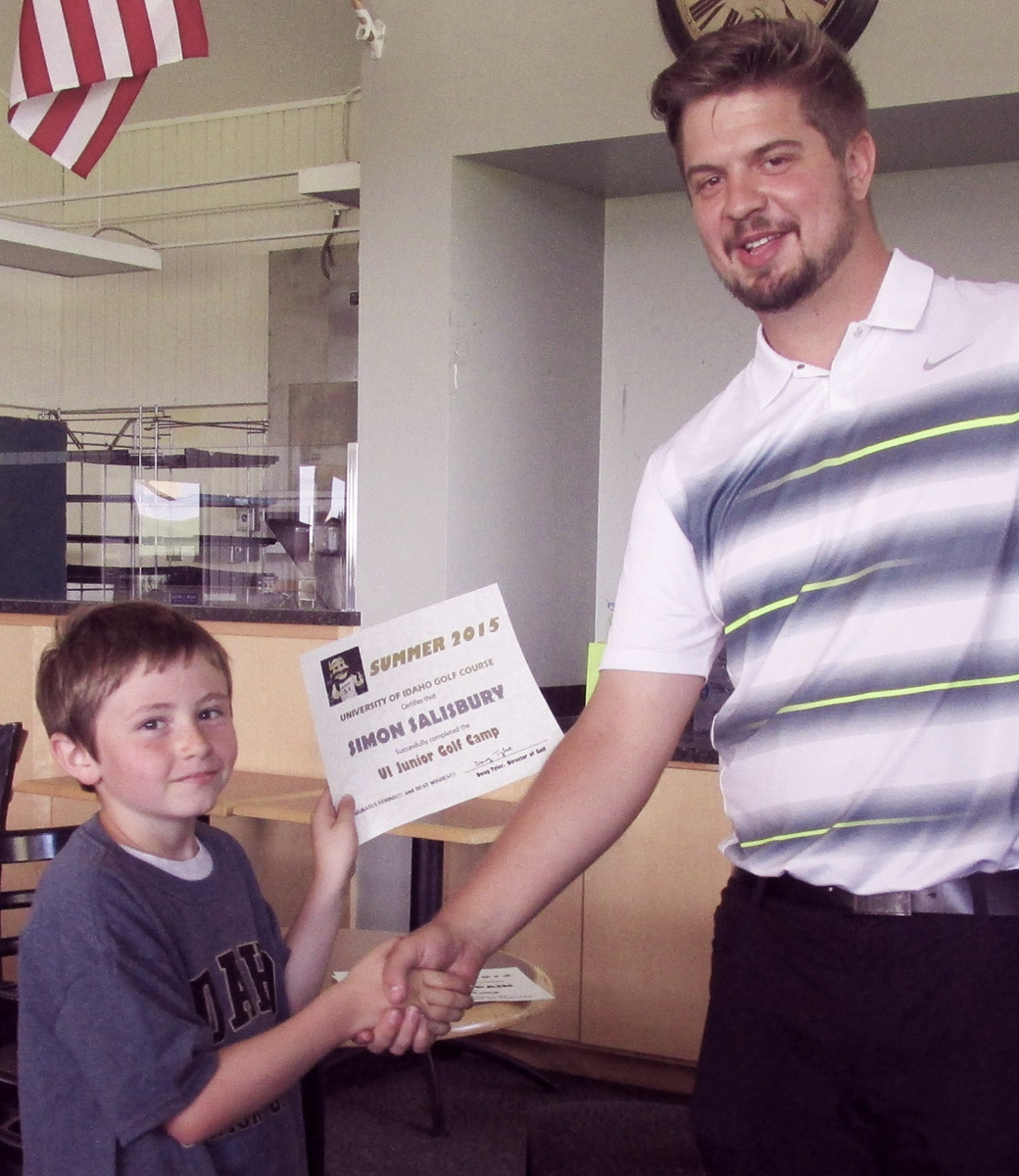 Junior Golf Certificate