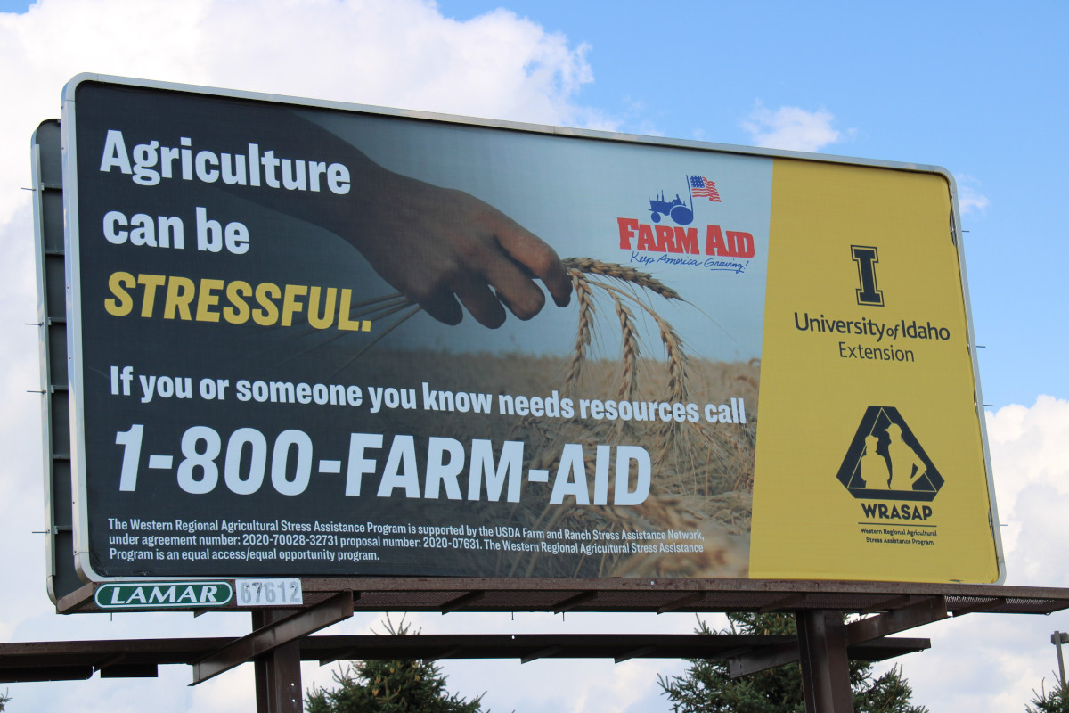 Farm Aid billboard