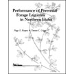 Performance of Perennial Forage Legumes in Northern Idaho