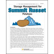 Storage Management for Summit Russet Potatoes