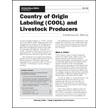 Country of Origin Labeling and Livestock Producers