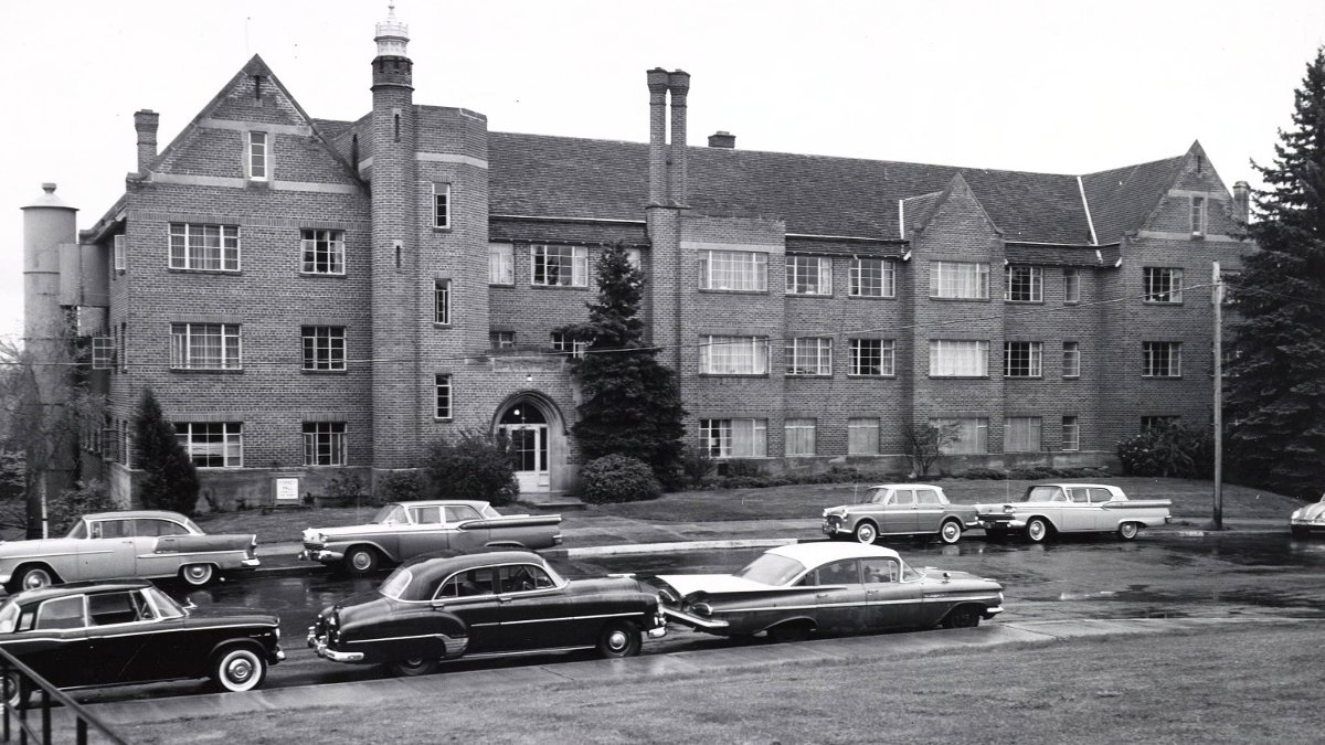 Mary E. Forney Hall circa 1957.