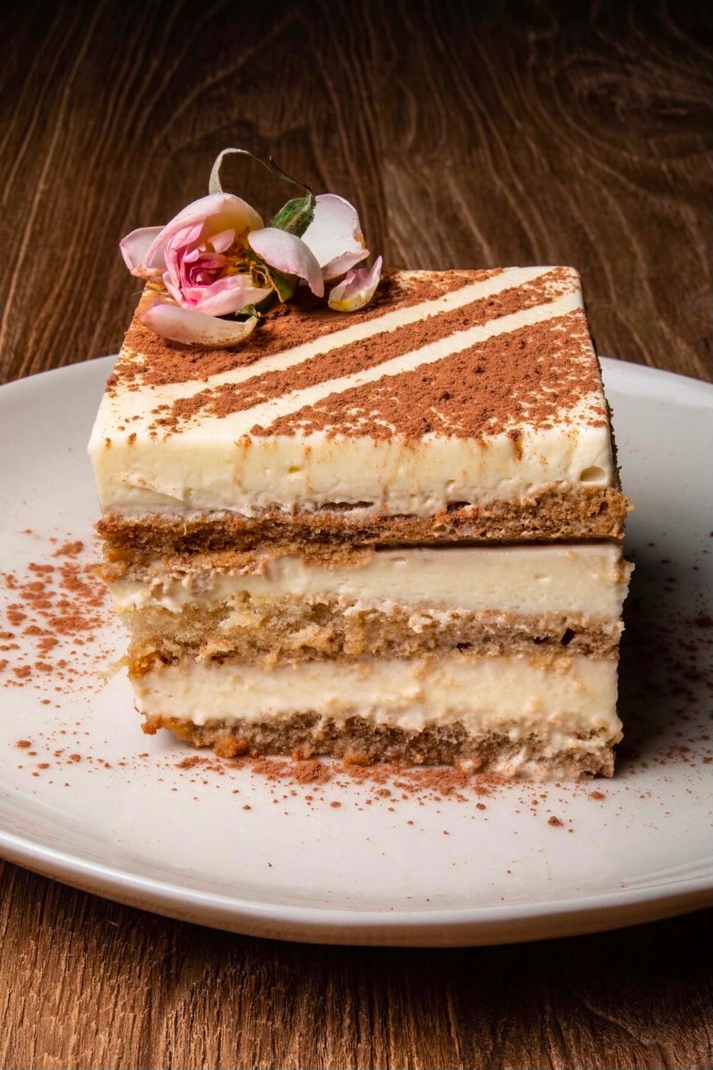 Portrait of tiramisu.