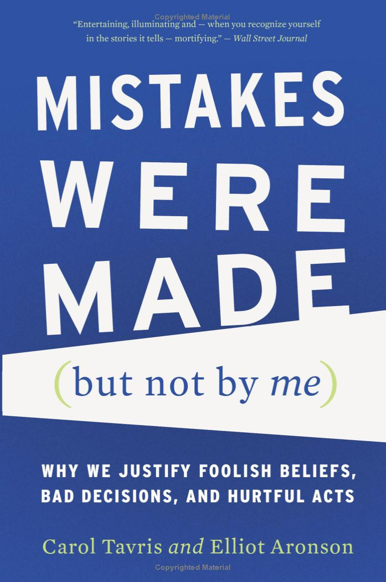 Book Cover: Mistakes Were Made (but not by me)