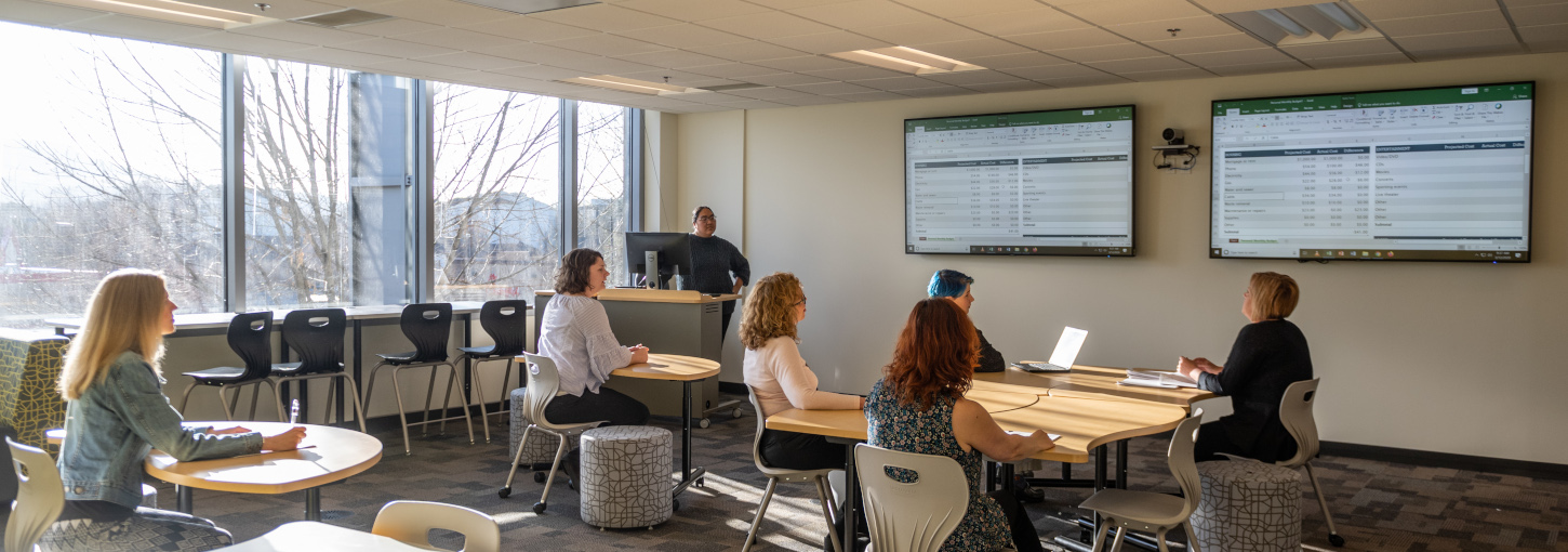 Students within Boise classroom