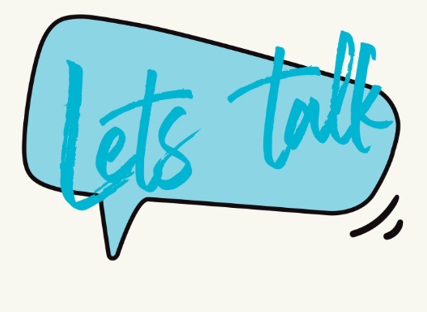 The Let's Talk logo