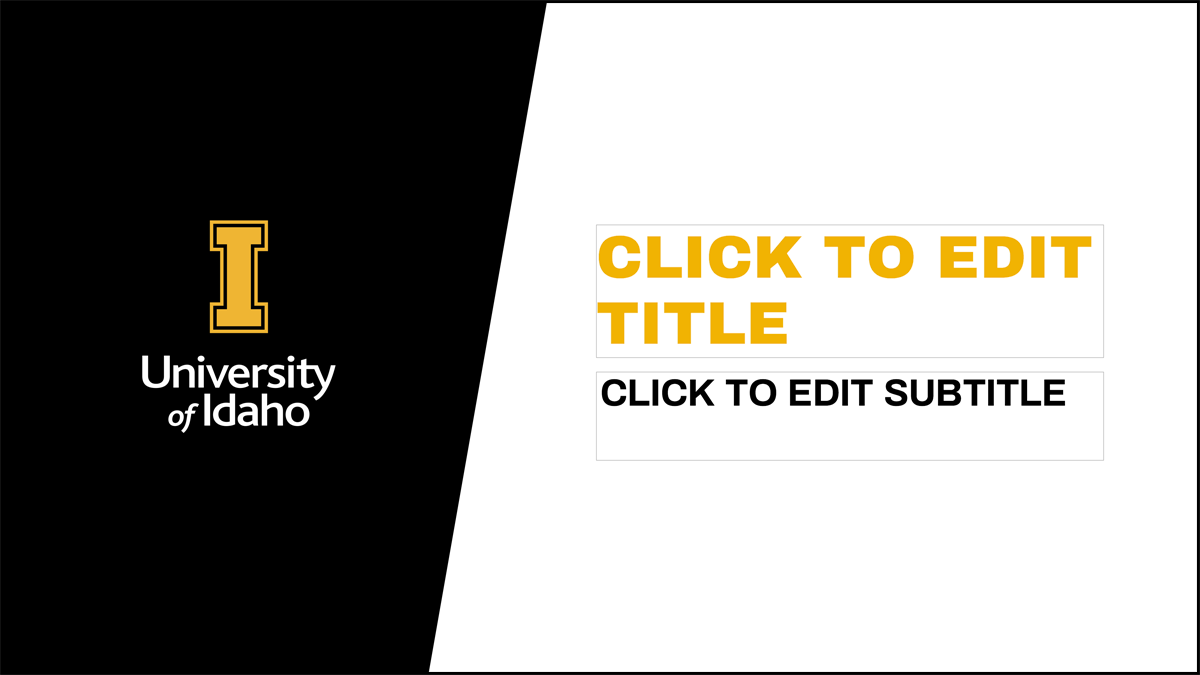 Academic Ppt Template from www.uidaho.edu