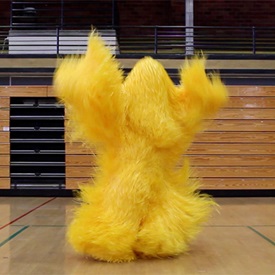Mascot performance piece