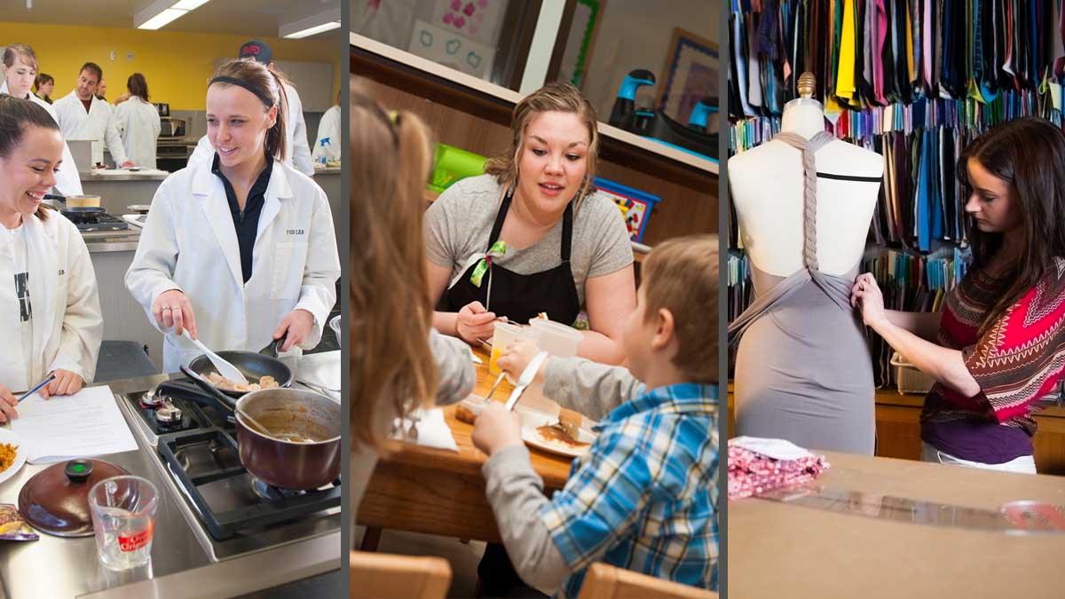 Food and Nutrition; Child, family and consumer studies; Early Childhood and education; Apparel, textiles and design