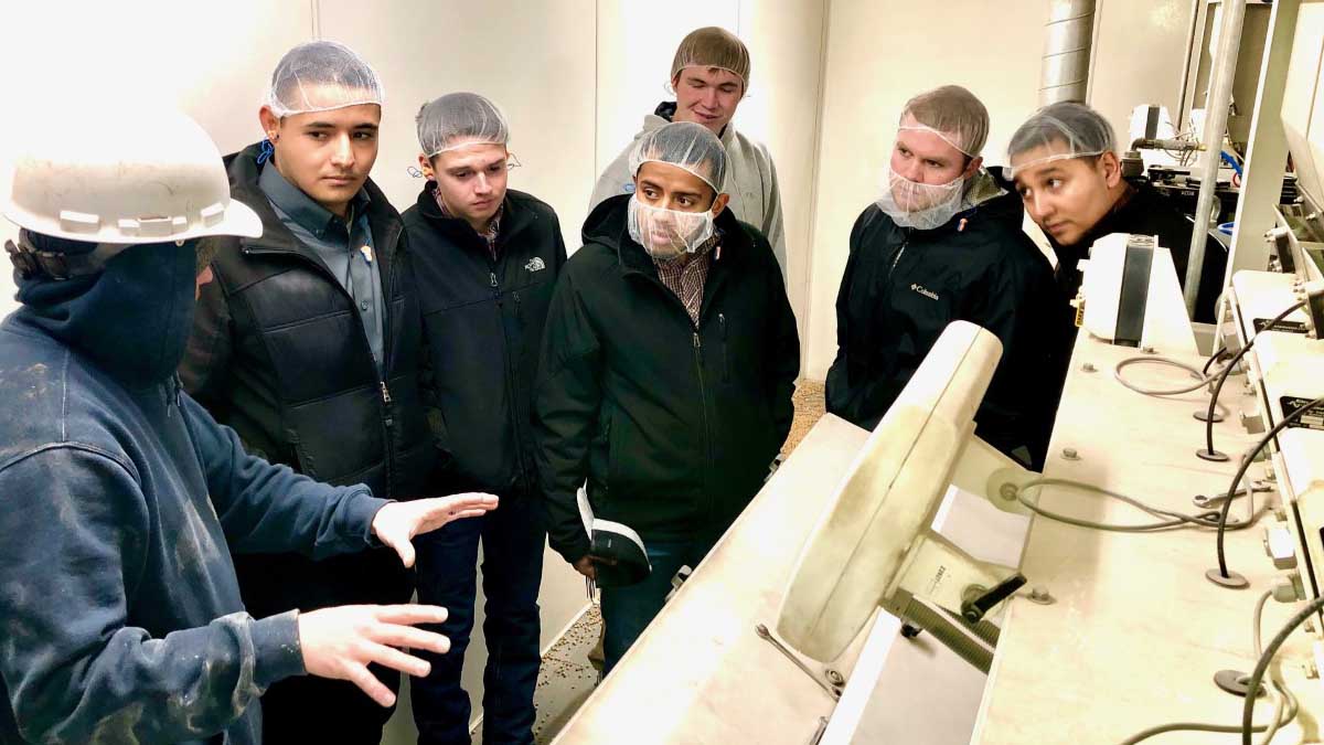 Members of the Food and Agribusiness Club visited PNW Farmers Cooperative in Genesee