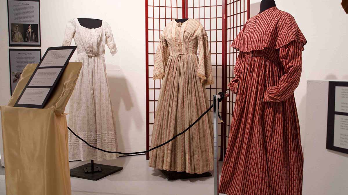 Clothing from the Leila Old Historical Costume Collection