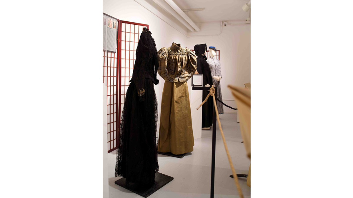 Clothing from the Leila Old Historical Costume Collection