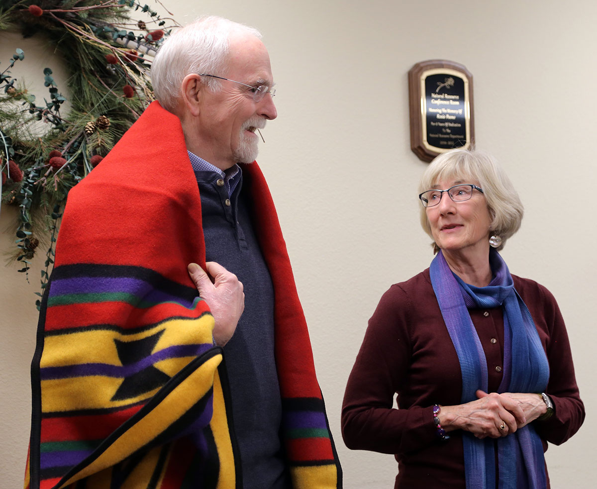 Coeur d’Alene elder and Rodney Frey