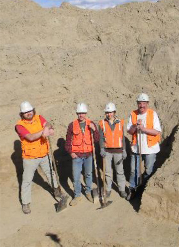 Kyle Parker, Dakota Wallen, Laura Longstaff and Lee Sappington