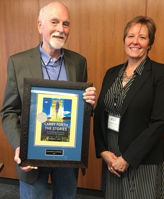 Professor Frey Receiving his Award