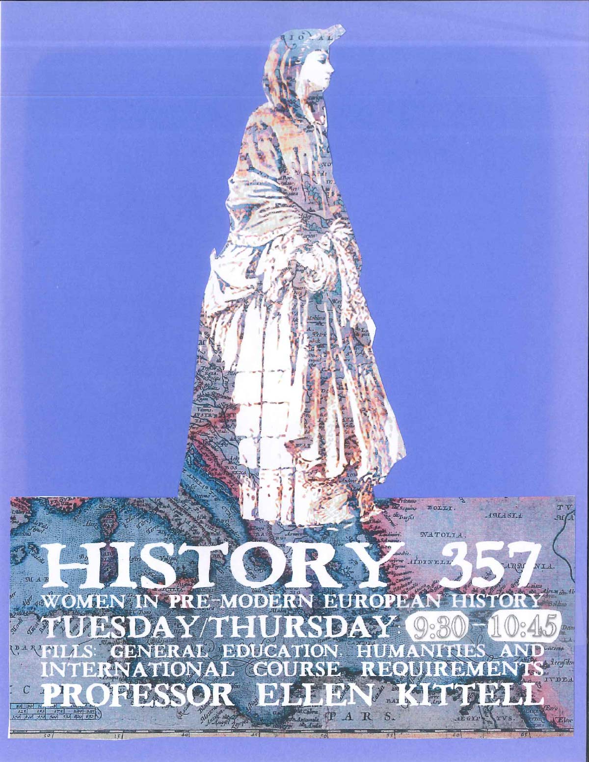 Class: History 357; Woman in pre-modern European history.