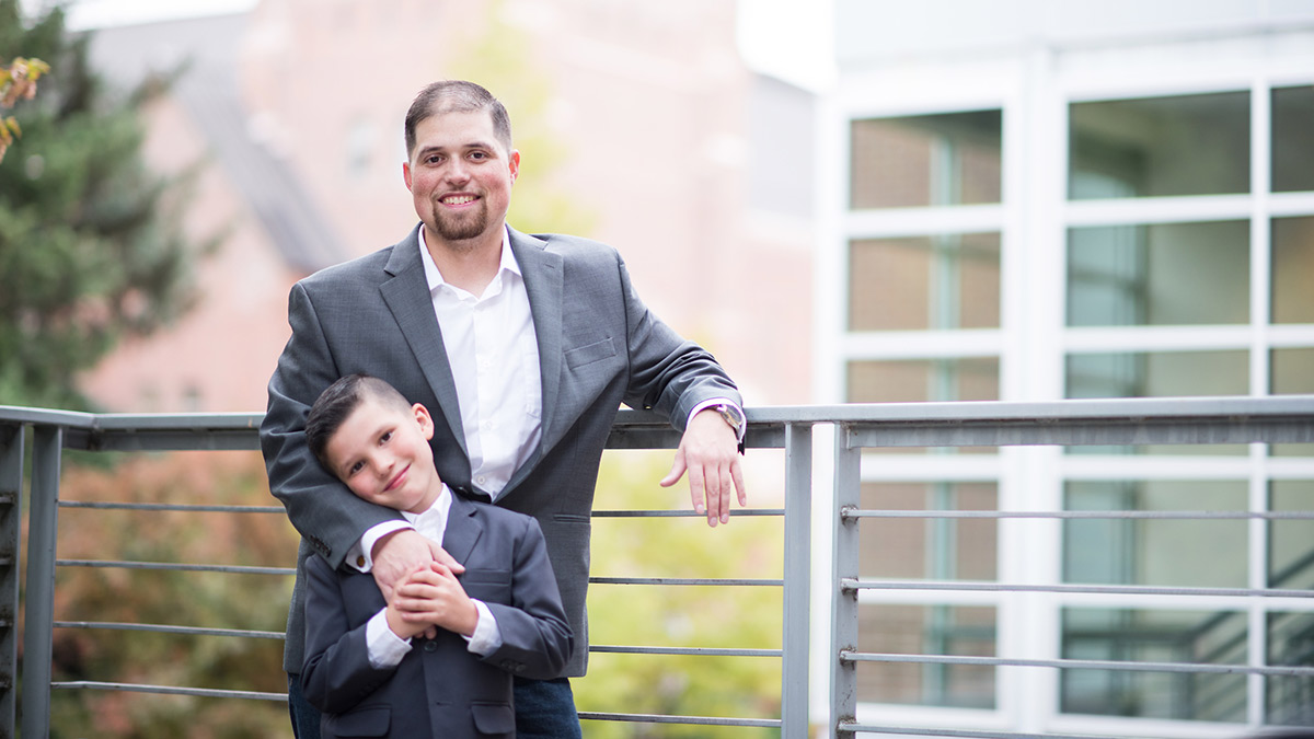 Bruce and Brayden Berry