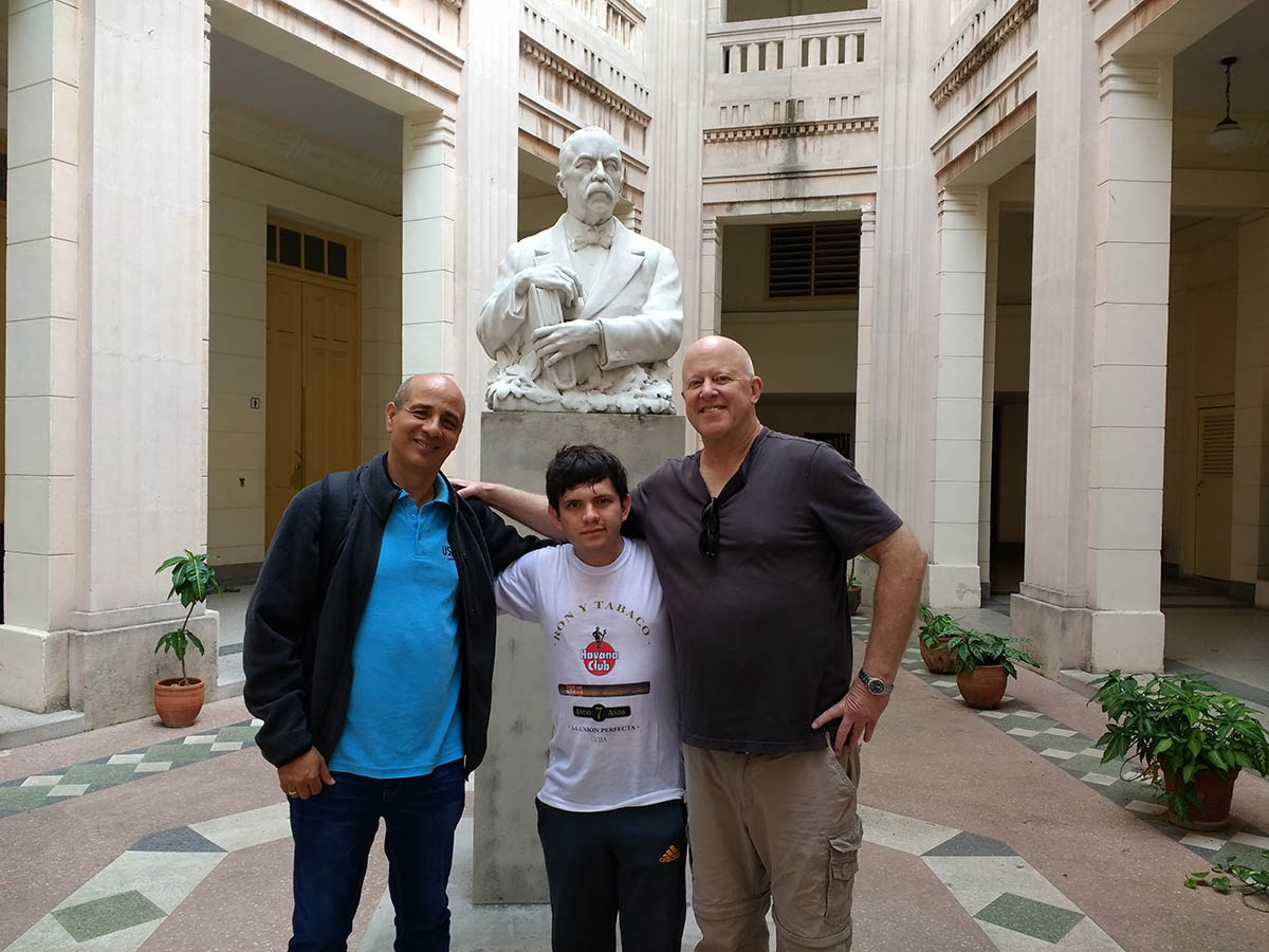 Dale Graden at University of Havana