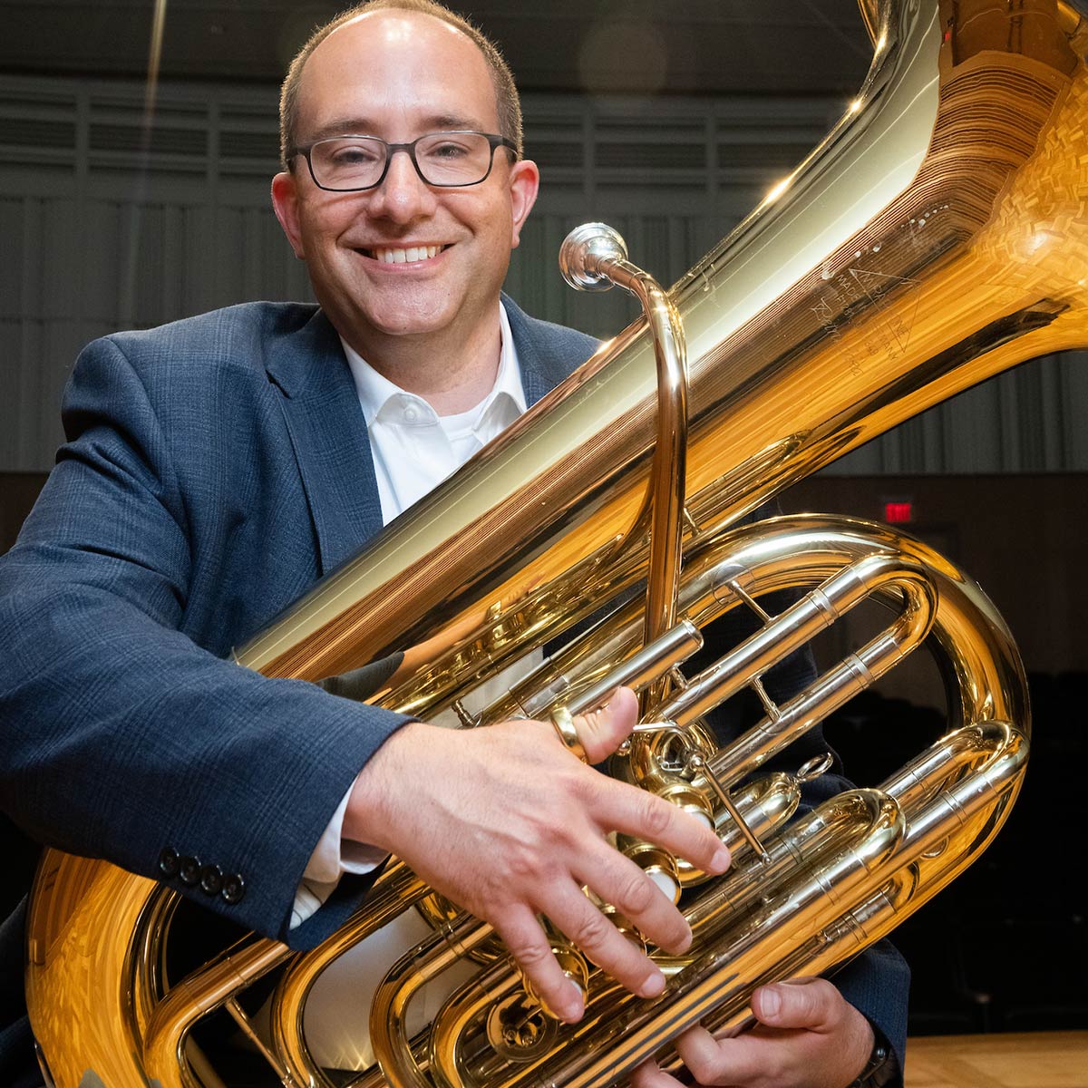 Mark Thiele, Assistant Professor of Tuba, Euphonium and Director of Bands