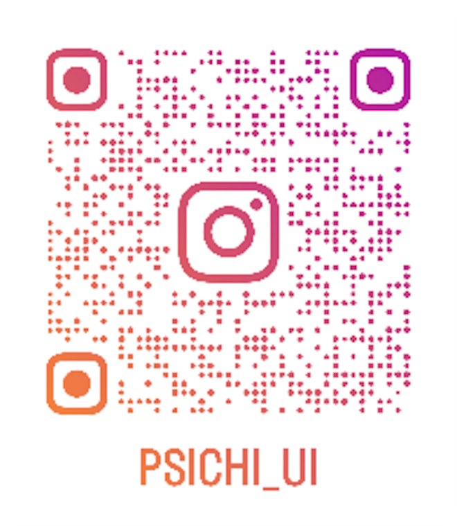 QR Code for joining U of I Psi Chi Instagram