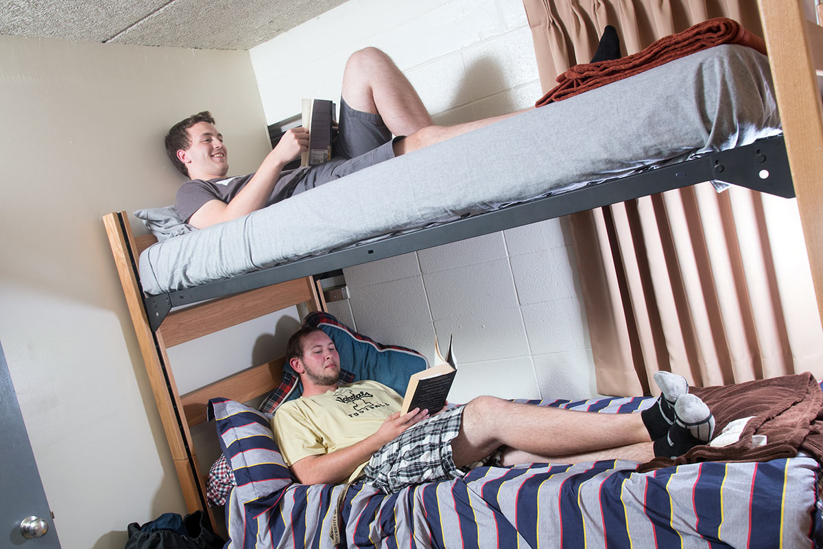 Students eat, live, study and play in Wallace residence halls.