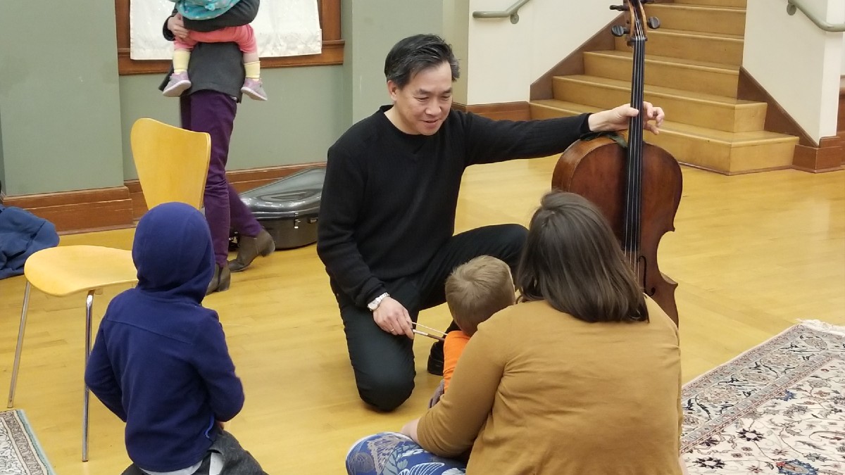 Children's Rug Concert featuring the Ying String Quartet