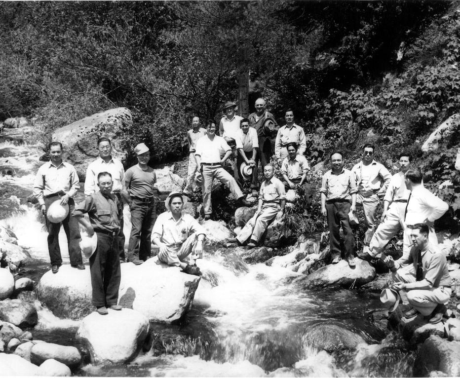 Kooskia Internment Camp Anniversary Picnic, May 25, 1944