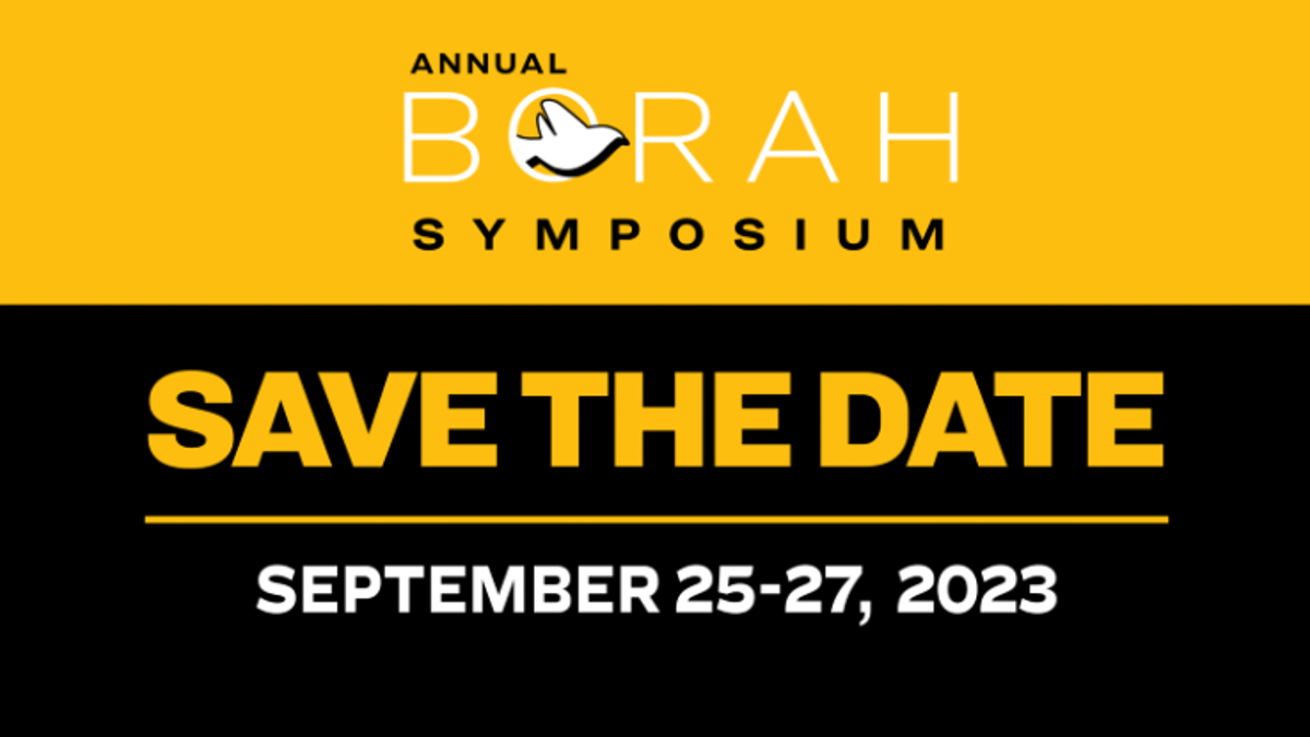 save the date for the 2023 Borah Symposium, September 25-27