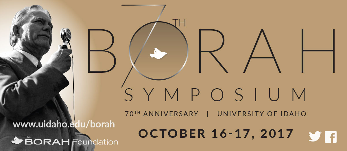 Borah Symposium 70th anniversary, Oct. 16-17, 2017