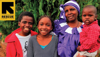 Gahigiro Salima and her family