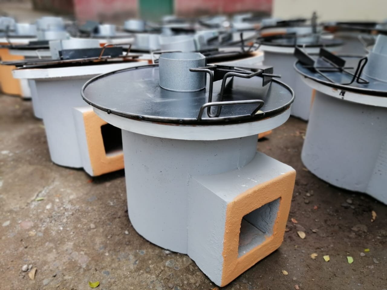 Ecocina stoves lined up