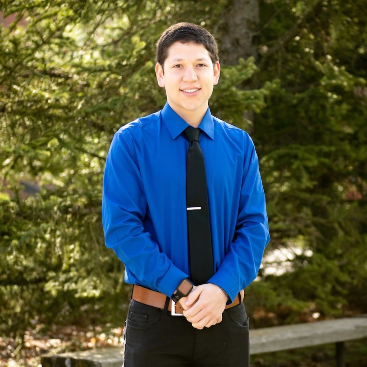 Evando Vega, 2021 Outstanding Senior Forestry
