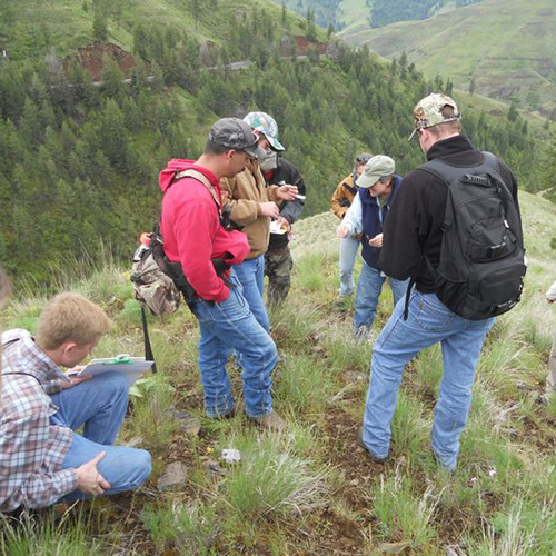 Students on the Idaho plants tour Students on the Idaho plants tour