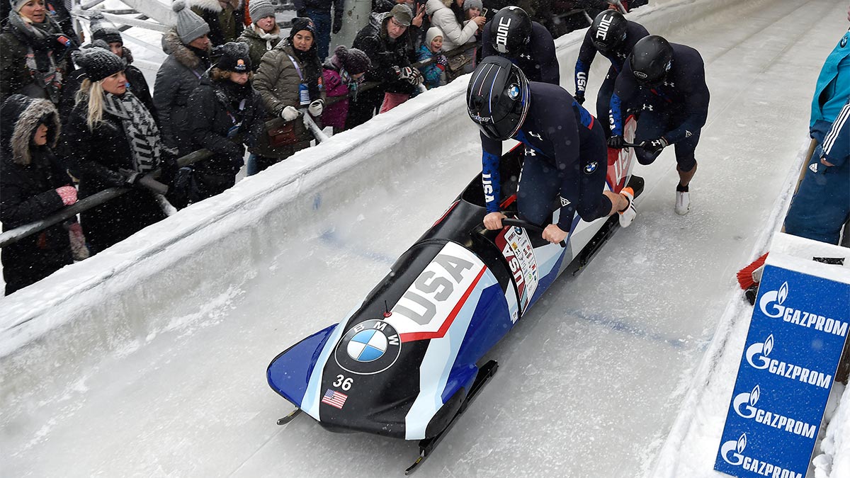 USA Olympic Bobsled 4-man team