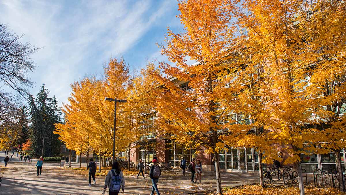 Idaho Commons during fall