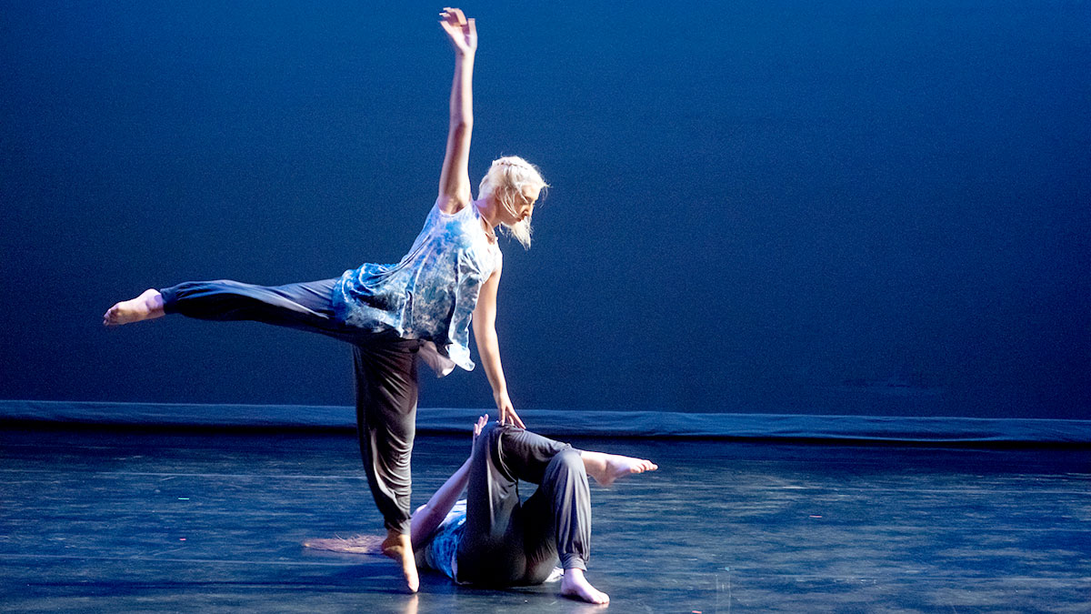 Dancers in action