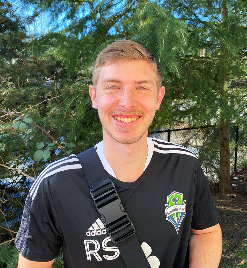 Closeup photo of Ryne Schrader