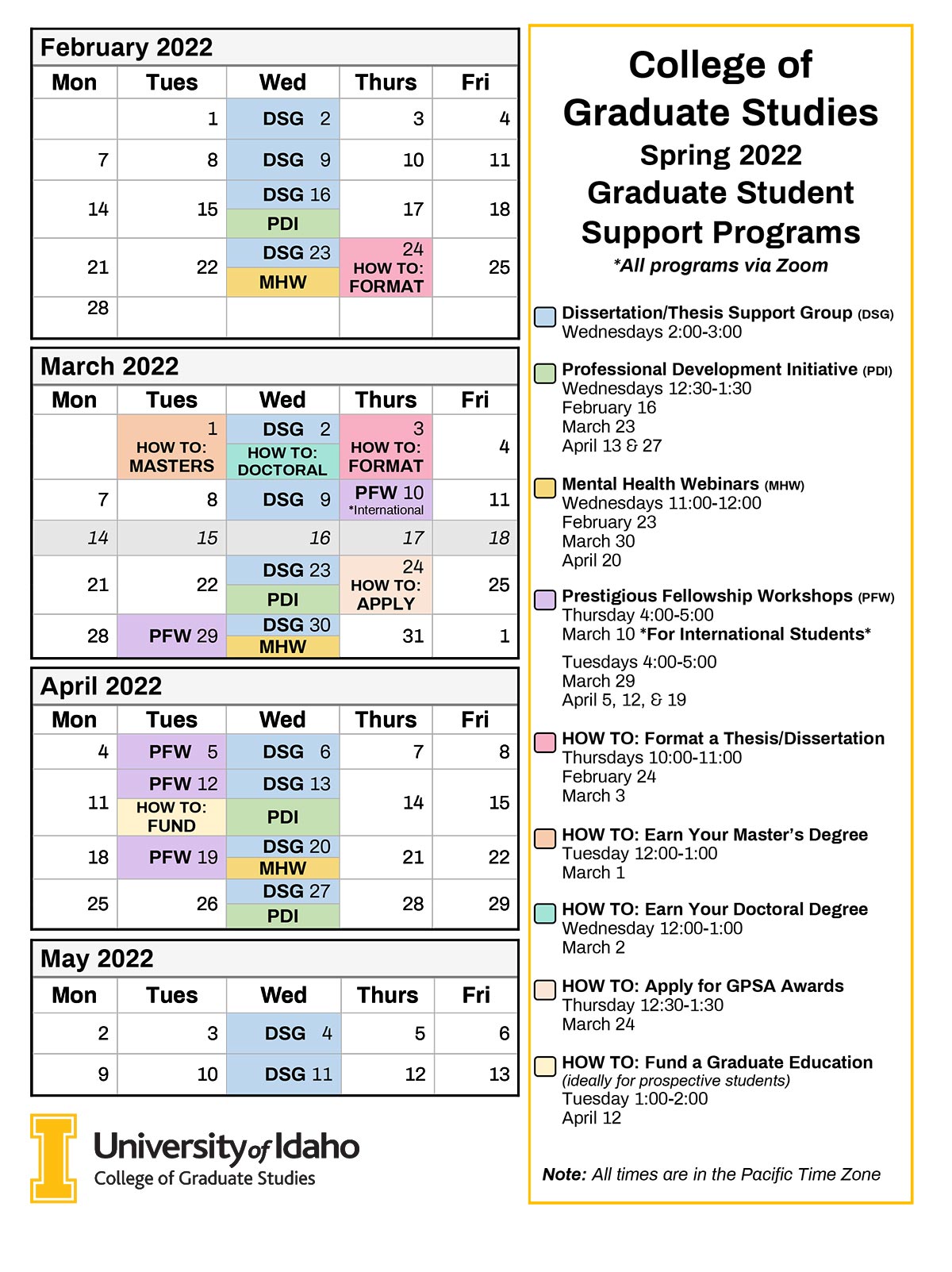 infographic calendar