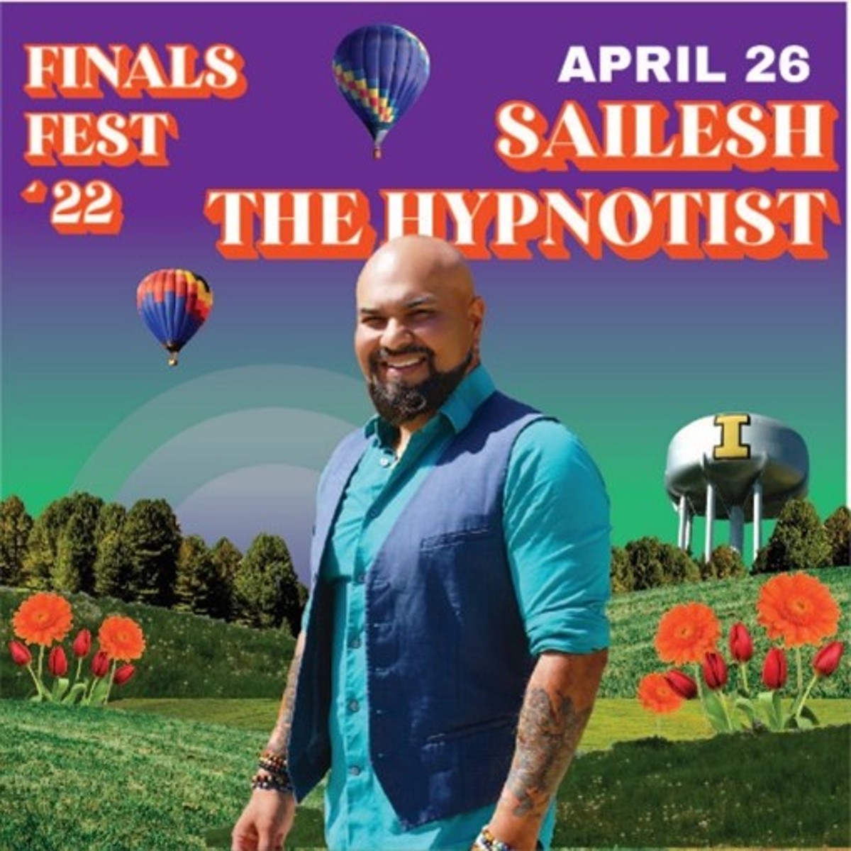 2022 Finals Fest Sailesh the Hypnotist Performance