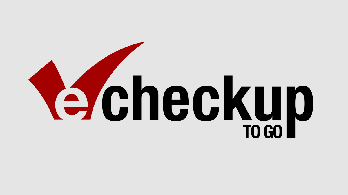 E-checkup to go logo