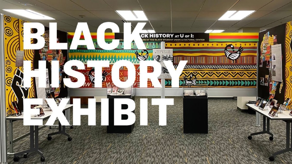 Black History Exhibit at the UI Library