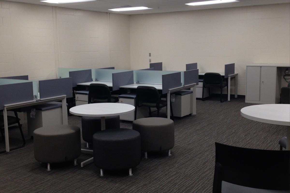 The new graduate student offices
