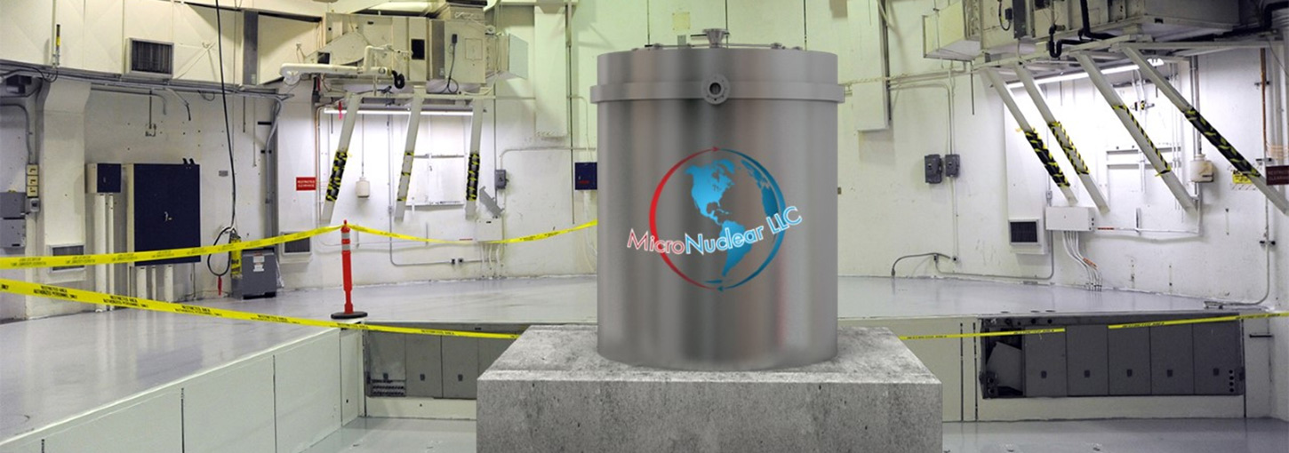 Artist’s rendering of University of Idaho Molten Salt Nuclear Battery testing at Idaho National Laboratory Zero Power Physics Reactor.