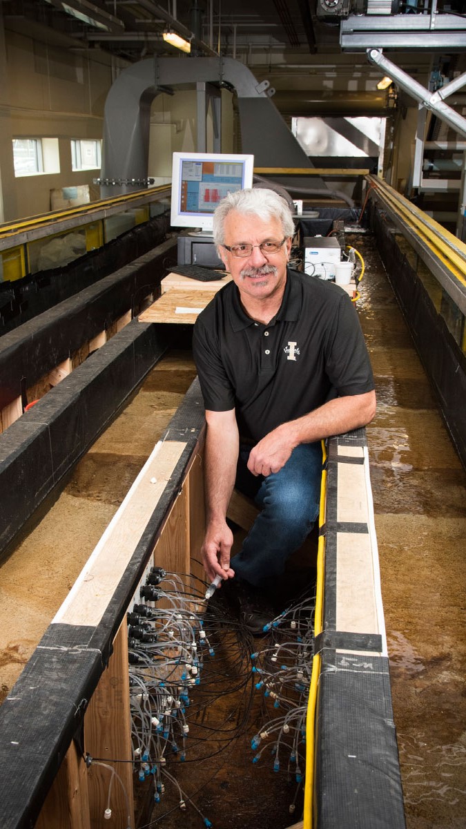 Researchers in Boise test the effects of nitrogen based fertilizers on river beds. Researchers in Boise test the effects of nitrogen based fertilizers on river beds.