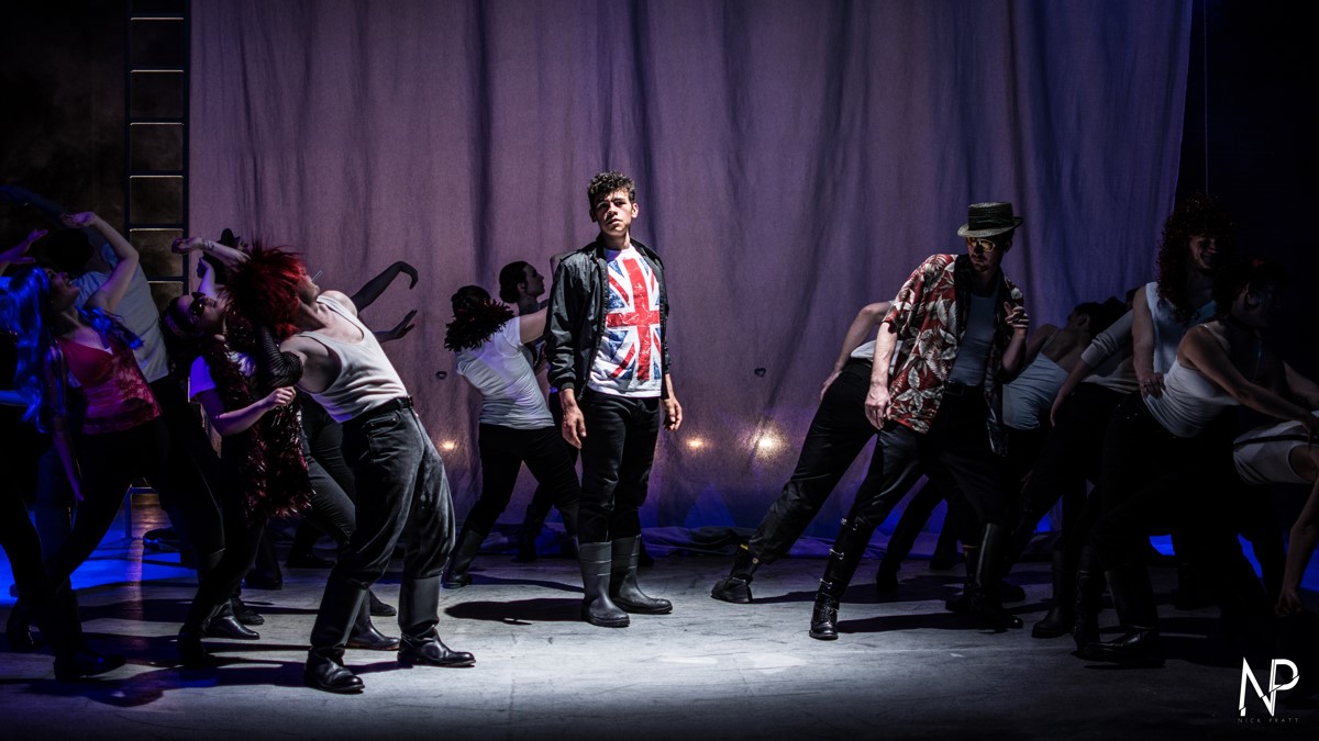 A stage production of Shakespeare's Cymbeline