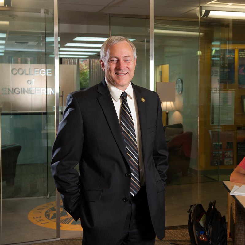 Dean of Engineering, Larry Stauffer.