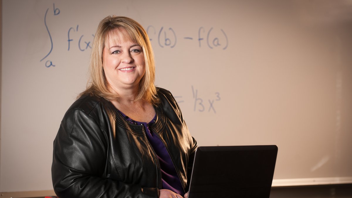 Jana Joyce, program specialist in the UI math department.